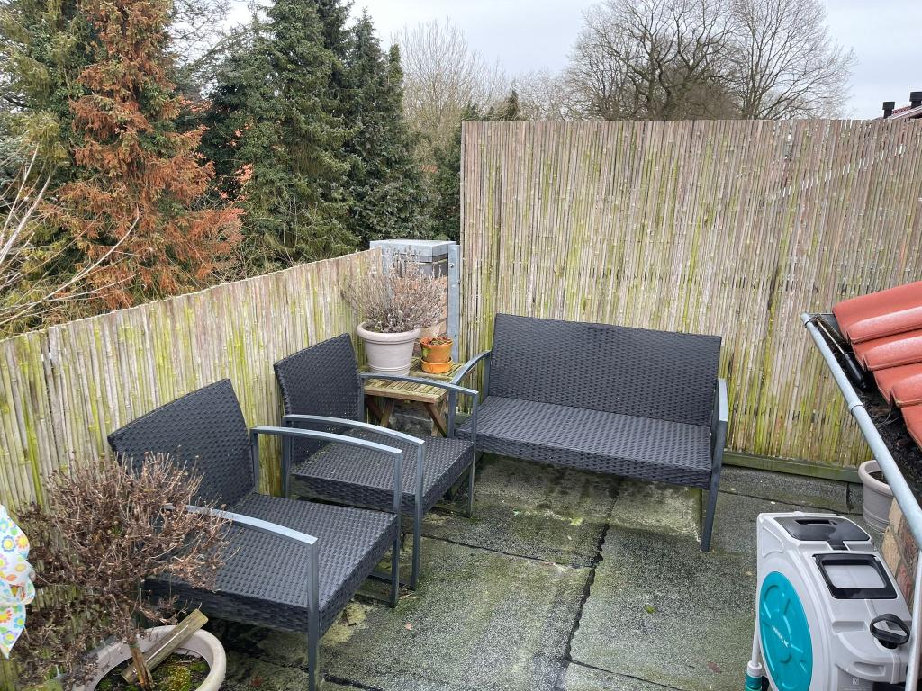 Doppelhaushälfte: Balkonterrasse
