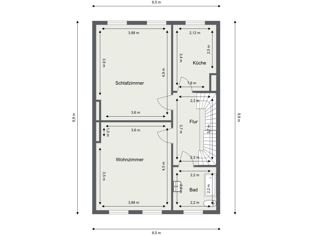 Mehrfamilienhaus: OG