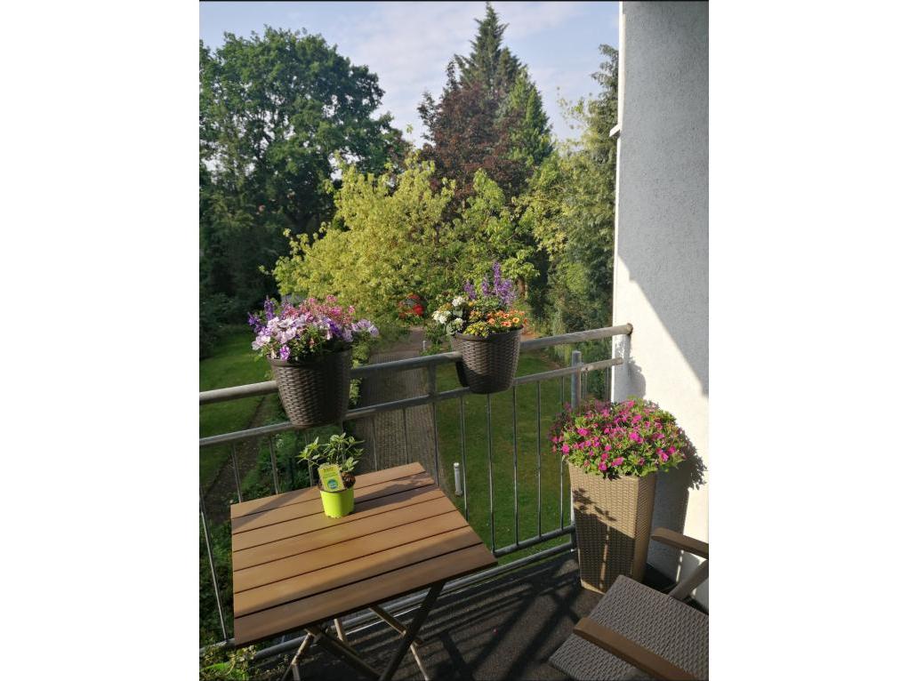 2 Zimmer Wohnung: Balkon